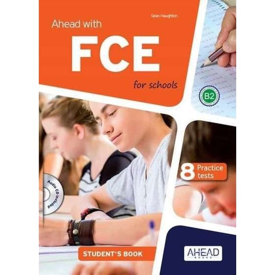 Ahead with FCE for schools B2 8 practice tests (+skills builder) image 0