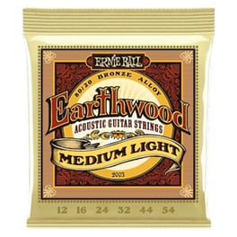 Σετ 6 Χορδές Ακουστικής Κιθάρας Ernie Ball Earthwood 2003 012-054