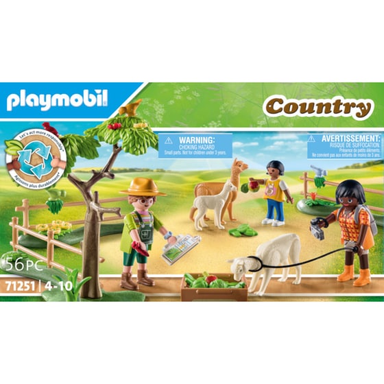 PLAYMOBIL® Country Βόλτα στην εξοχή με αλπακά (71251) image 4