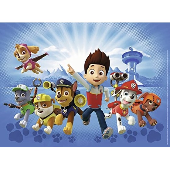 Παιδικό Παζλ Ravensburger 100xxl Paw Patrol (100 Κομμάτια) image 1