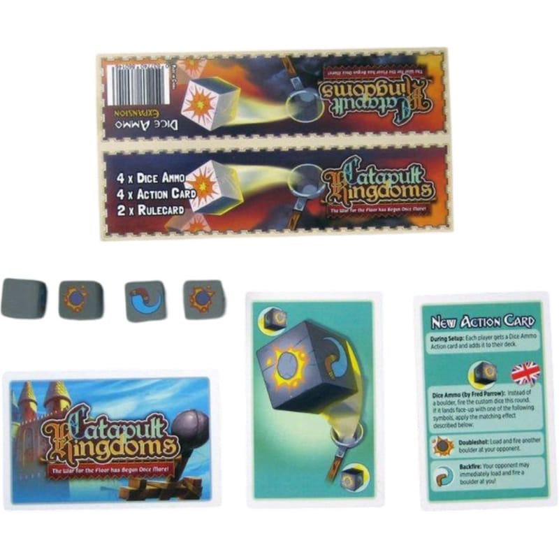 Catapult Kingdoms: Dice Ammunition Set Επέκταση (VESUVIUS MEDIA)