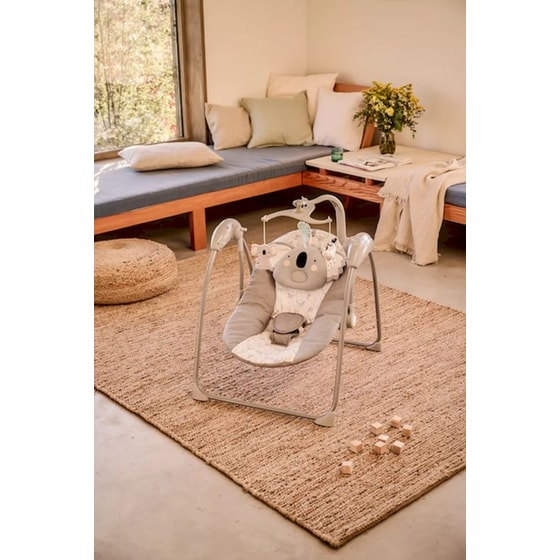 Mothercare Κούνια Koala με Bluetooth - Γκρι image 4