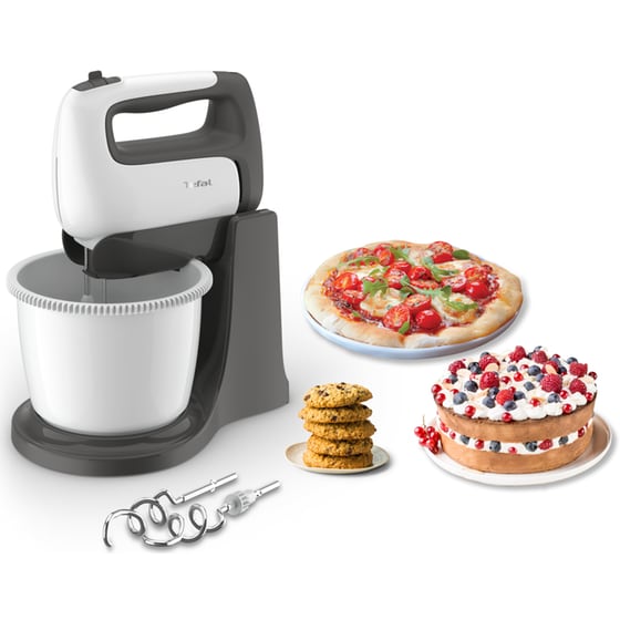 TEFAL Prep'Mix+ HT4641 με Κάδο 2.5 L 500 W Λευκό Επιτραπέζιο Μίξερ image 8