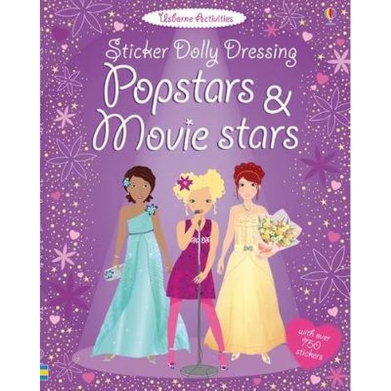 Sticker Dolly Dressing Popstars & Movie Stars image 0
