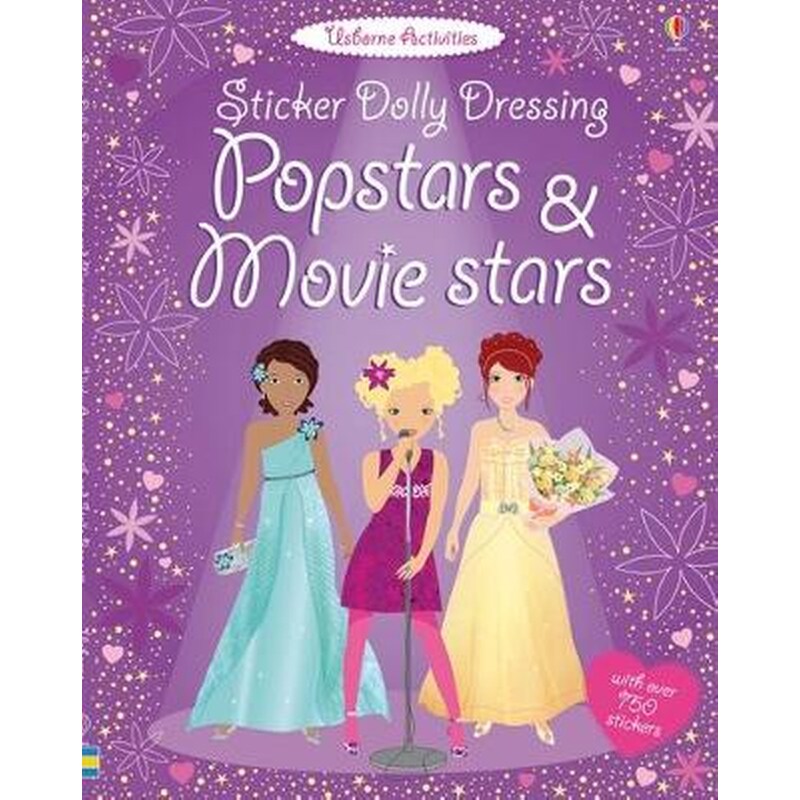 Sticker Dolly Dressing Popstars Movie Stars