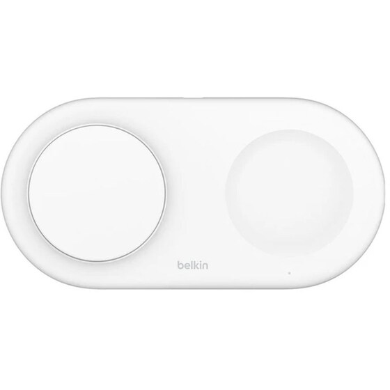 Ασύρματος Φορτιστής Belkin Boost Charge Pro 2 σε 1 Ladepad Q - Λευκό image 0