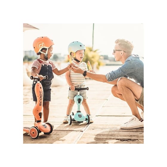 Παιδικό Πατίνι Τρίτροχο Πολυμορφικό 2 σε 1 Scoot & Ride Highwaykick 1 - Peach image 3