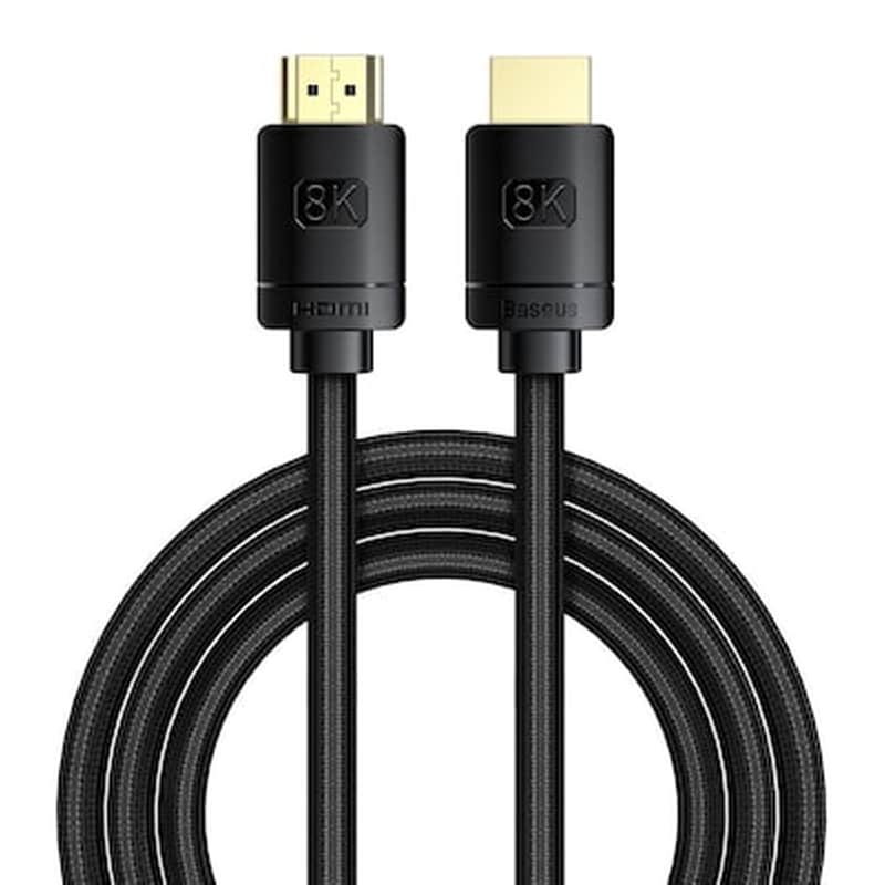 Καλώδιο Hdmi Σε Hdmi Baseus Hdmi 2.1 8k/60hz 4k/120hz 2m (cakgq-k01) - Black