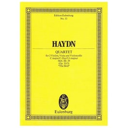Βιβλίο Editions Eulenburg Haydn - Quartet In C Major Op.33/3 [pocket Score]