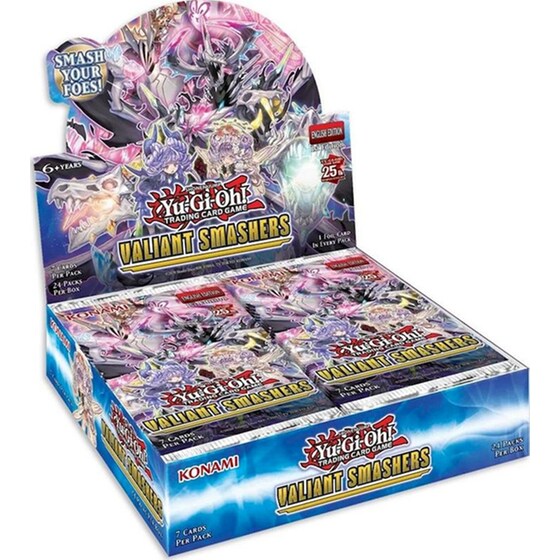 Yu-gi-oh! Tcg Booster Display (24 Boosters) - Valiant Smashers image 0