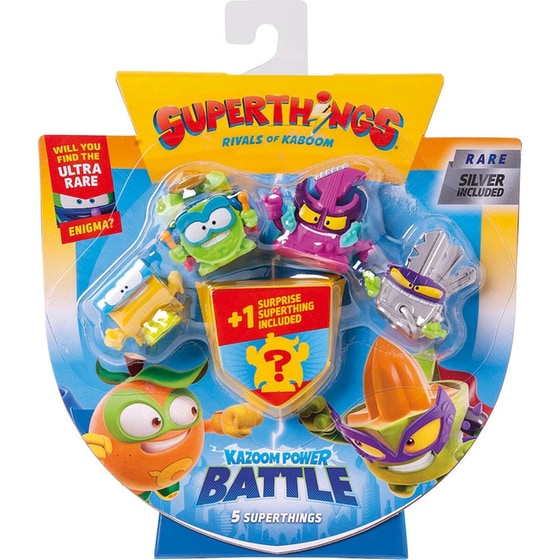 Superthings Μικροπλάσματα Power Battle Blister 9+1 Φιγούρες - Τυχαία Επιλογή image 2