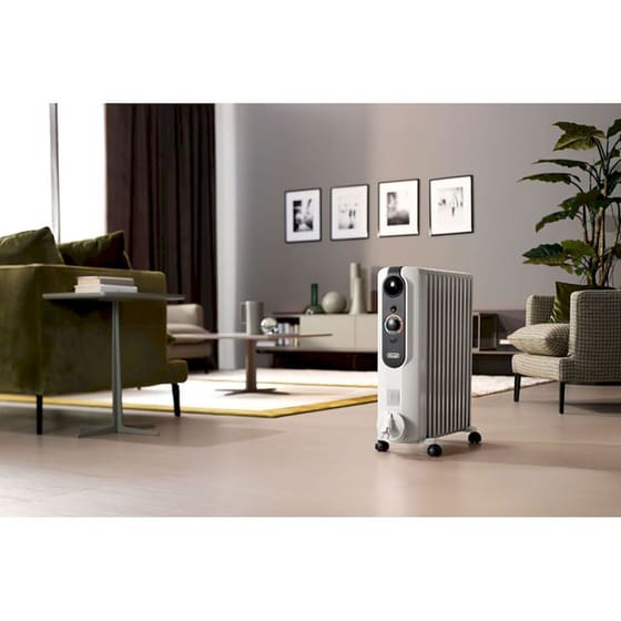 DELONGHI RadiaS Easytronic TRRSE1225 Καλοριφέρ Λαδιού 2500W Λευκό image 1