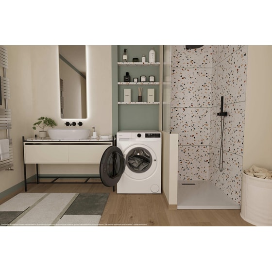 CANDY GWD 496B8-S 9 kg/6 kg Λευκό Πλυντήριο - Στεγνωτήριο image 6