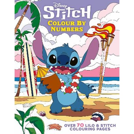 Disney Stitch Colour By Numbers image 0