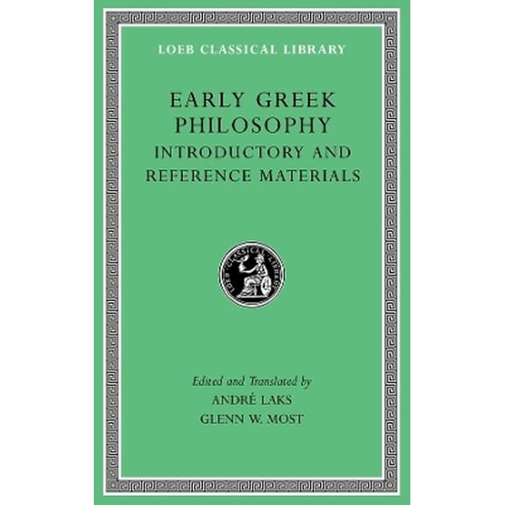 Early Greek Philosophy, Volume I image 0