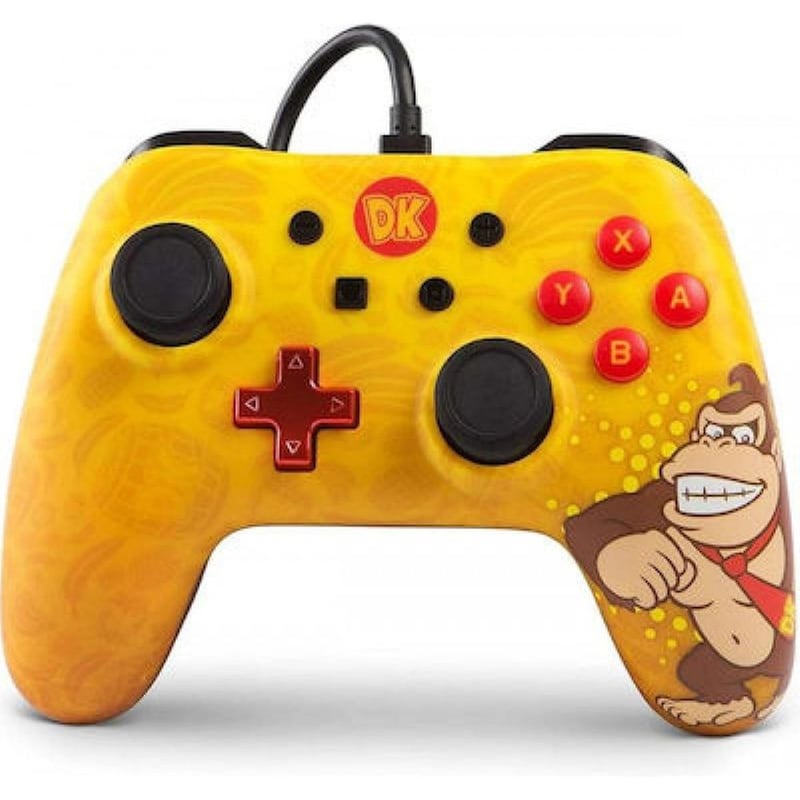 POWERA PowerA Wired Ενσύρματο Gamepad για Switch Donkey Kong - Κίτρινο