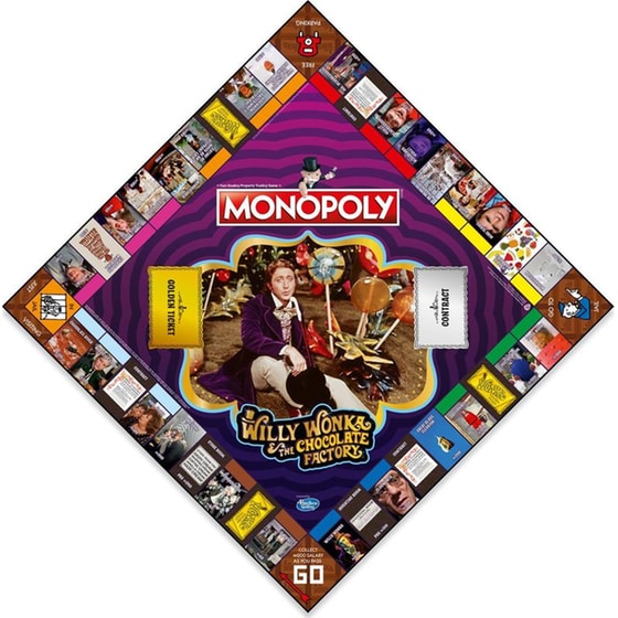 Επιτραπέζιο Winning Moves Monopoly Willy Wonka and the Chocolate Factory image 1