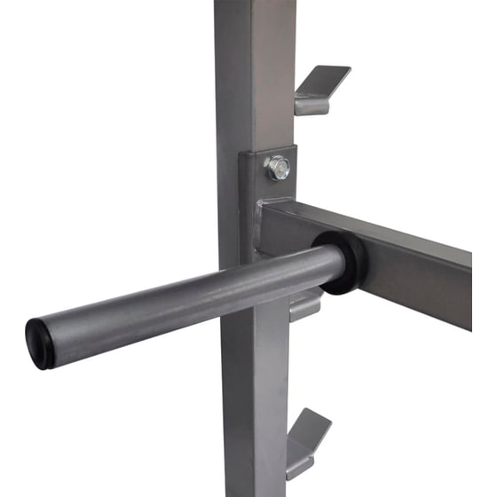 Βάση για Δίσκους Βαρών Φ25 και 4 Μπάρες Βαρών VidaXL 90369 Επιδαπέδια 100x49x95 cm image 2