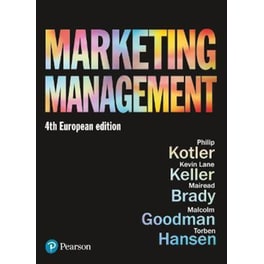 Marketing Management : European Edition