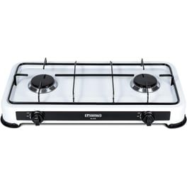 Διπλή Επιτραπέζια Εστία Αερίου PROMIS KG200 Stove Λευκό