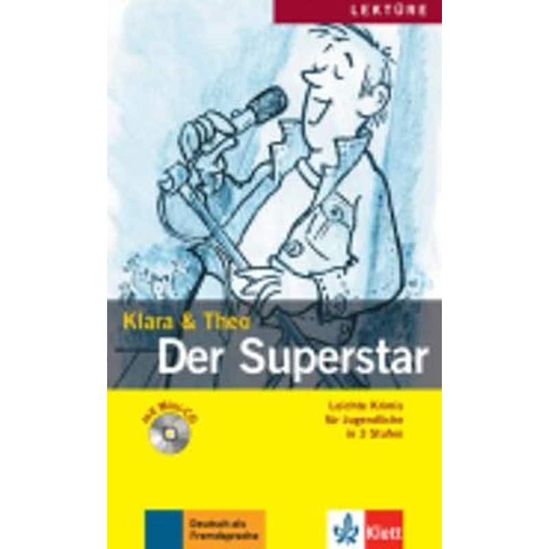 Leichte Krimis Fur Jugendliche in 3 Stufen - Der Superstar - Buch MIT Mini-cd