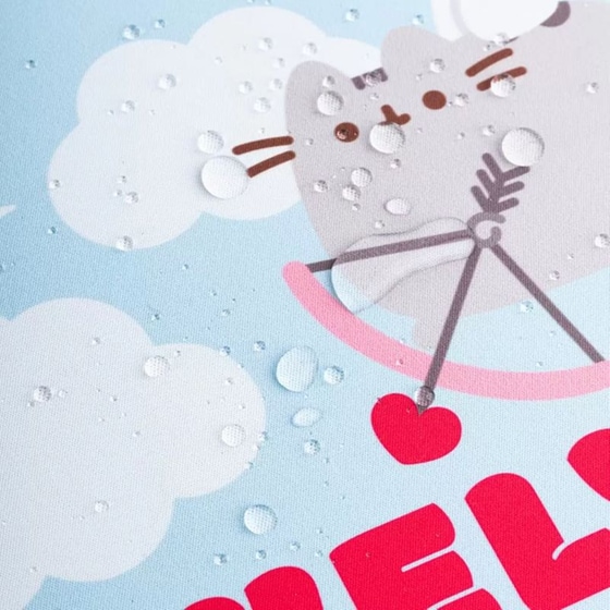 Grupo Erik PUSHEEN Purrfect Love Collection Gaming Mouse Pad XL 800 mm - Light Blue image 4