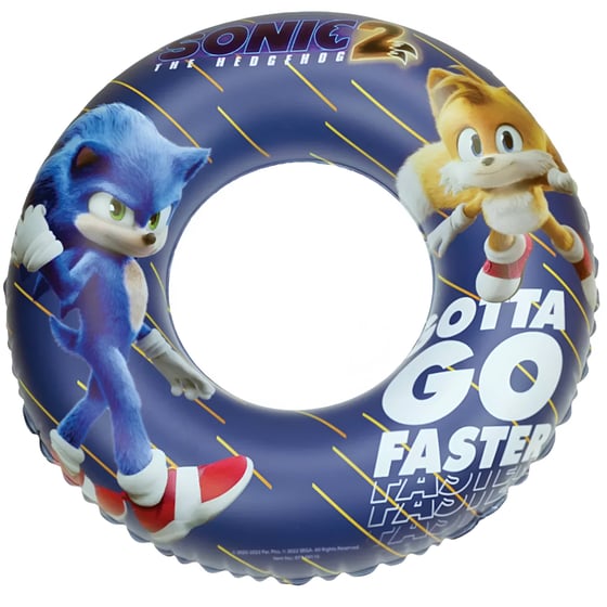 Παιδικό Σωσίβιο Gim Sonic 51 cm - Μπλε image 0
