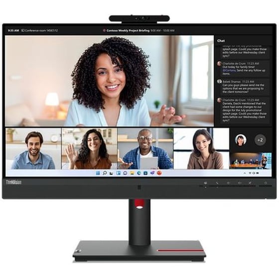 Lenovo Thinkvision T24mv-30 23.8'' FHD IPS Flat 75Hz 6ms image 0