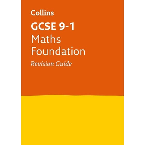 GCSE 9-1 Maths Foundation Revision Guide image 0