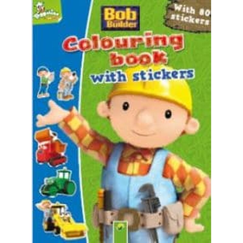 Bob the Builder- Colouring book + stickers