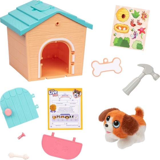 Little Live Pets My Puppy’s Home Mini Playset: Σπιτάκι με Κουταβάκι Έκπληξη - Τυχαία Επιλογή Σχεδίου image 3