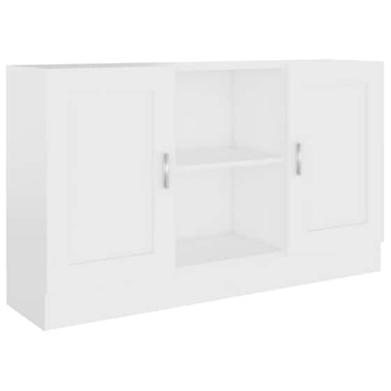 Vidaxl Μπουφές Λευκός 120 X 30,5 X 70 Εκ. Από Μοριοσανίδα image 2