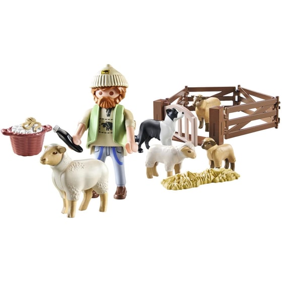 PLAYMOBIL® Country Βοσκός με προβατάκια (71444) image 2