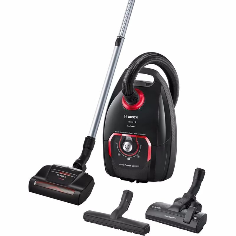 BOSCH BGL8POW2 ProPower 650 W με Σακούλα 5 lt Μαύρο Ηλεκτρική Σκούπα