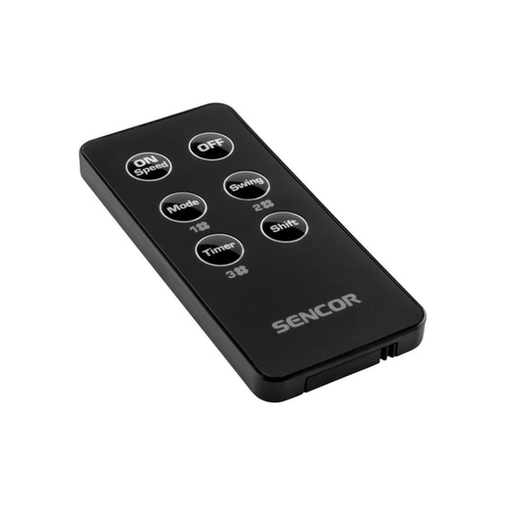 SENCOR Slim SFN5040BLK Ανεμιστήρας Δαπέδου 90W 15cm με Τηλεχειριστήριο image 4