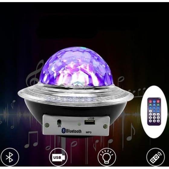 Led Ufo Bluetooth Μαγική Λάμπα Με Τηλεχειριστήριο 27268 image 0