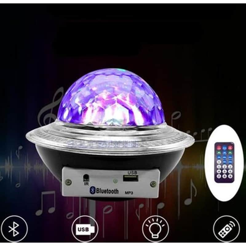 OEM Led Ufo Bluetooth Μαγική Λάμπα Με Τηλεχειριστήριο 27268