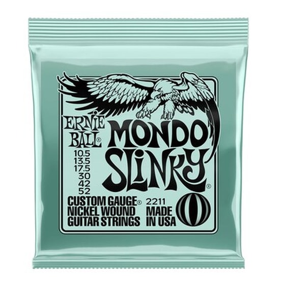 Σετ 6 Χορδές Ηλεκτρικής Κιθάρας Ernie Ball 2227 Nickel Ultra Slinky 010-048 image 1