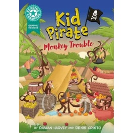 Reading Champion: Graphics: Kid Pirate: Monkey Trouble