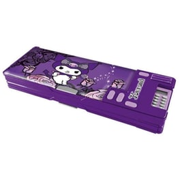 Κασετίνα Παραλληλόγραμμη Graffiti Retro Kuromi Purple Laces