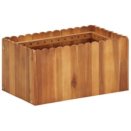 Vidaxl Ζαρντινιέρα Κήπου 50 X 30 X 25 Εκ. Από Μασίφ Ξύλο Ακακίας