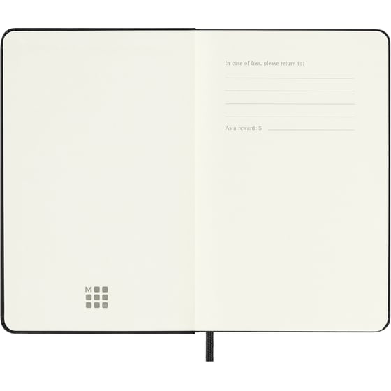 Ημερολόγιο Εβδομαδιαίο Moleskine 2026 12Μ Pocket Black Hard image 2