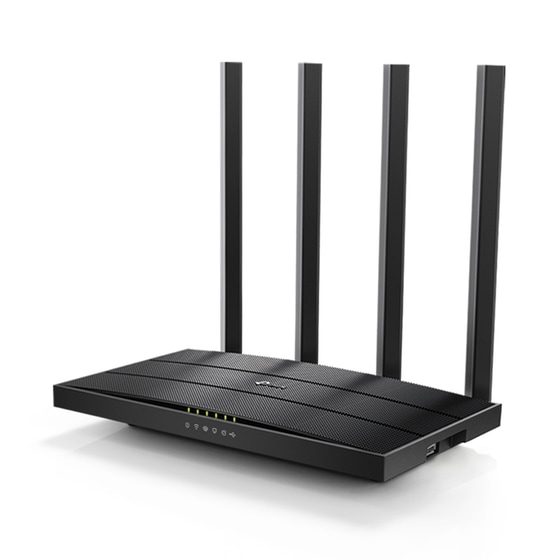 TP-LINK ARCHER C6U v1 Ασύρματο Router Wi‑Fi 5 με 4 Θύρες Ethernet image 1