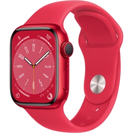 Apple Watch Series 8 (PRODUCT)RED Aluminium 41mm GPS - (PRODUCT)RED Sport Band Regular