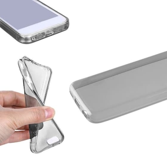 Θήκη Huawei Y5 - Volte-Tel SlimColor TPU - Διάφανο Γκρι image 0