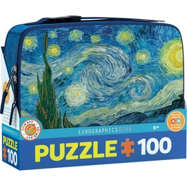 Παζλ Eurographics με Lunch Bag Vincent van Gogh: Starry Night (100 Κομμάτια)