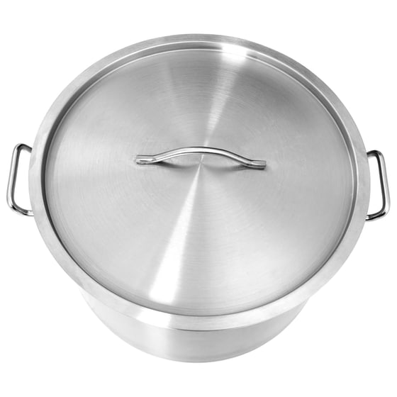 Μαρμίτα VIDAXL Από Ανοξείδωτο Ατσάλι 28 cm 44 L Inox image 4