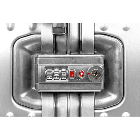 Βαλίτσα Χειραποσκευή A2S Aluminum Ασημί image 7