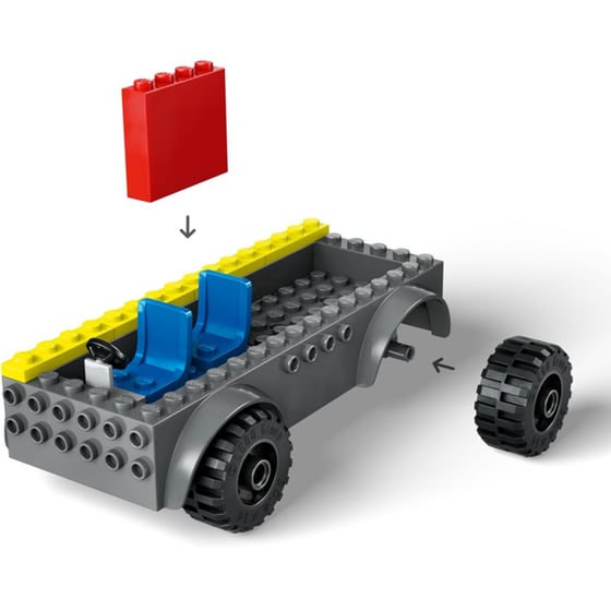 LEGO® City Fire Ladder Truck (60463) image 3