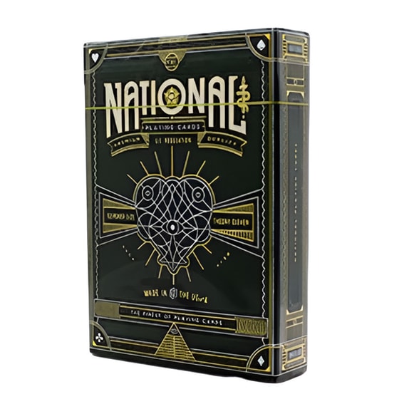 National Green Deck By Theory11 - Τράπουλα image 0